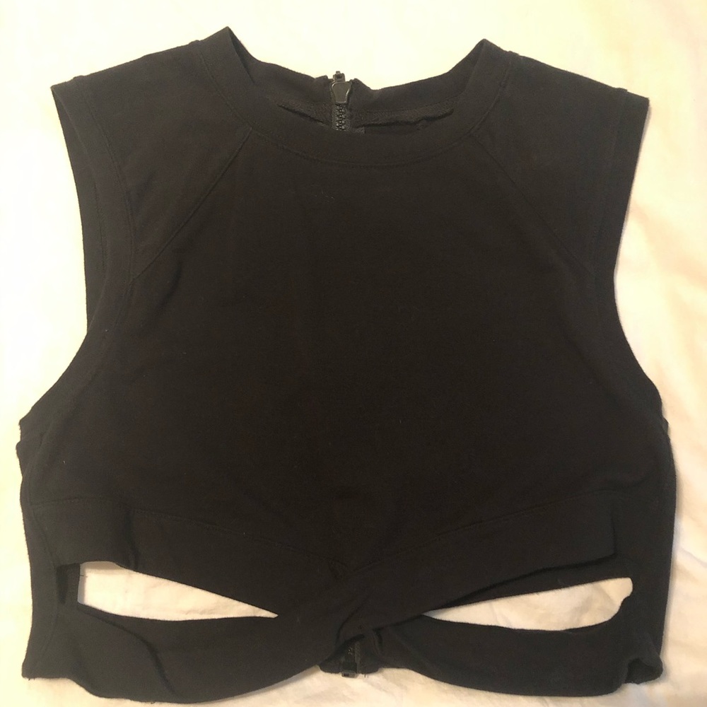 Silence + Noise Sleeveless Crop Top